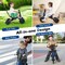 4-in-1 Kids Tricycle with Adjustable Parent Push Handle and Detachable Pedals